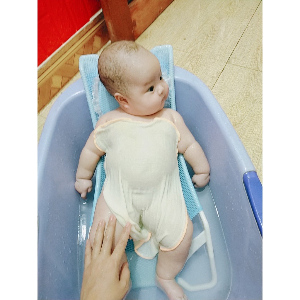 Lưới tắm kèm gối cao cấp cho bé