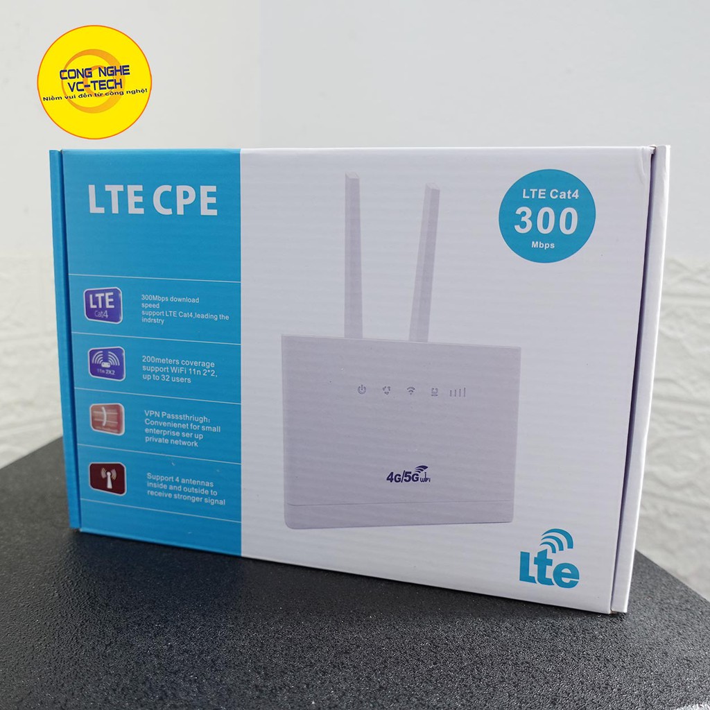 [Hỗ Trợ Phát Wifi từ Sim 4G] Bộ Phát Wifi 4G Tốc Độ Cao RS980 Plus 2 Râu ⭐ HÀNG CHÍNH HÃNG