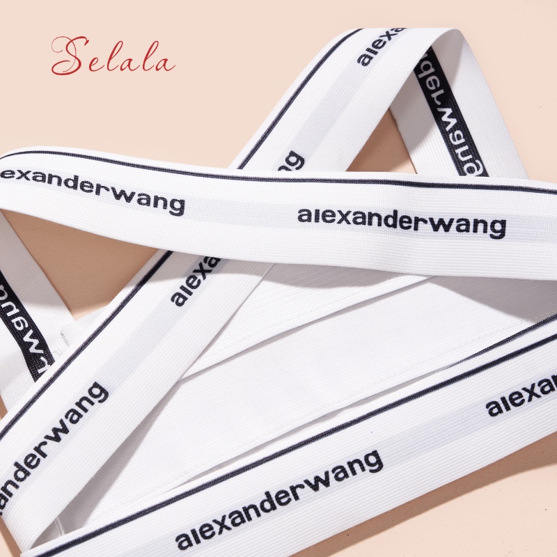 Áo Bra Selala Dáng Croptop Thiết Kế Độc Đáo Cá Tính Sành Điệu Co Giãn 4 Chiều V12