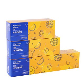 Set 3 hộp túi zip 3 size