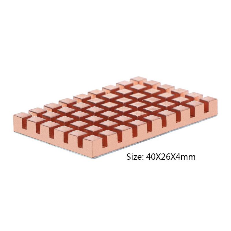 Vây Tản Nhiệt Bằng Đồng Siêu Mỏng Không Gây Tiếng Ồn Cho Laptop Máy Tính mSATA NGFF 5030 SSD