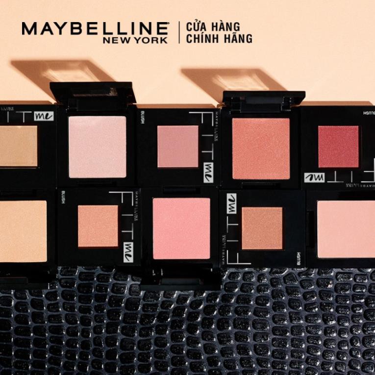 Phấn Má Hồng Mịn Nhẹ Tự Nhiên Giữ Màu Chuẩn Fit Me Blush Maybelline New York 4.5g