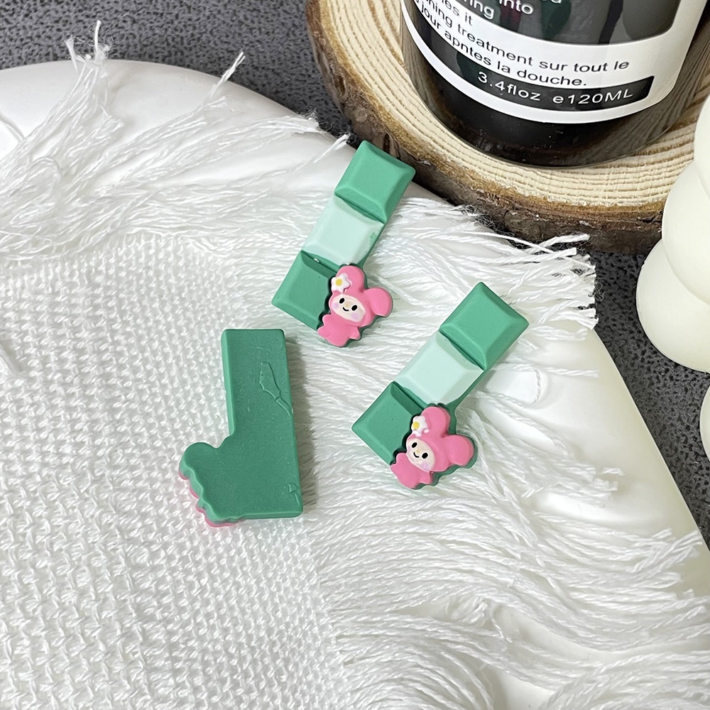 Tetris Resin phụ kiện dép Crocs charm DIY khóa giày crocs jibbitz Nhựa trang sức Phụ kiện trang trí giày crocs nút trang trí điện thoại di động Nắp đậy / Khung ảnh / Cốc nước / Túi Nguyên liệu làm phụ kiện handmade sáng tạo