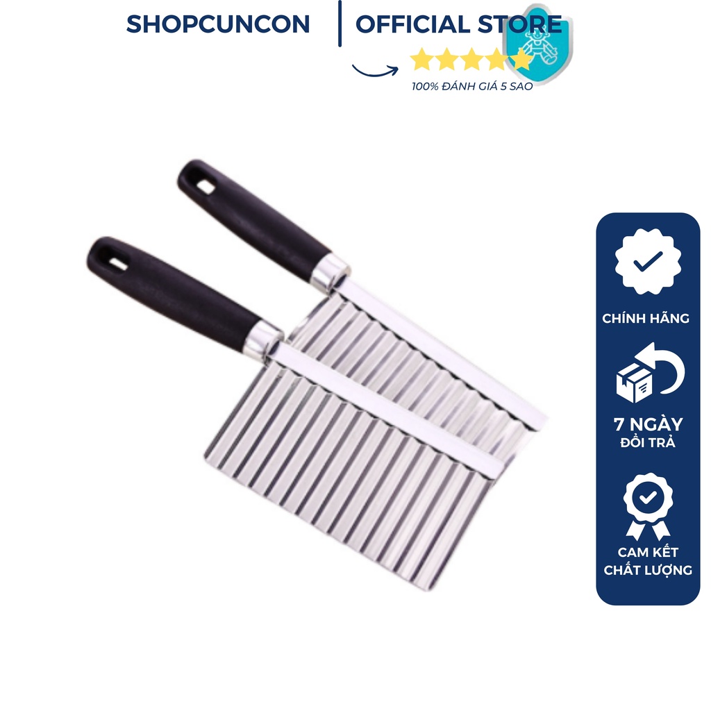 Dao cắt thái rau củ lượn sóng tạo hình hấp dẫn cho bé ăn dặm
