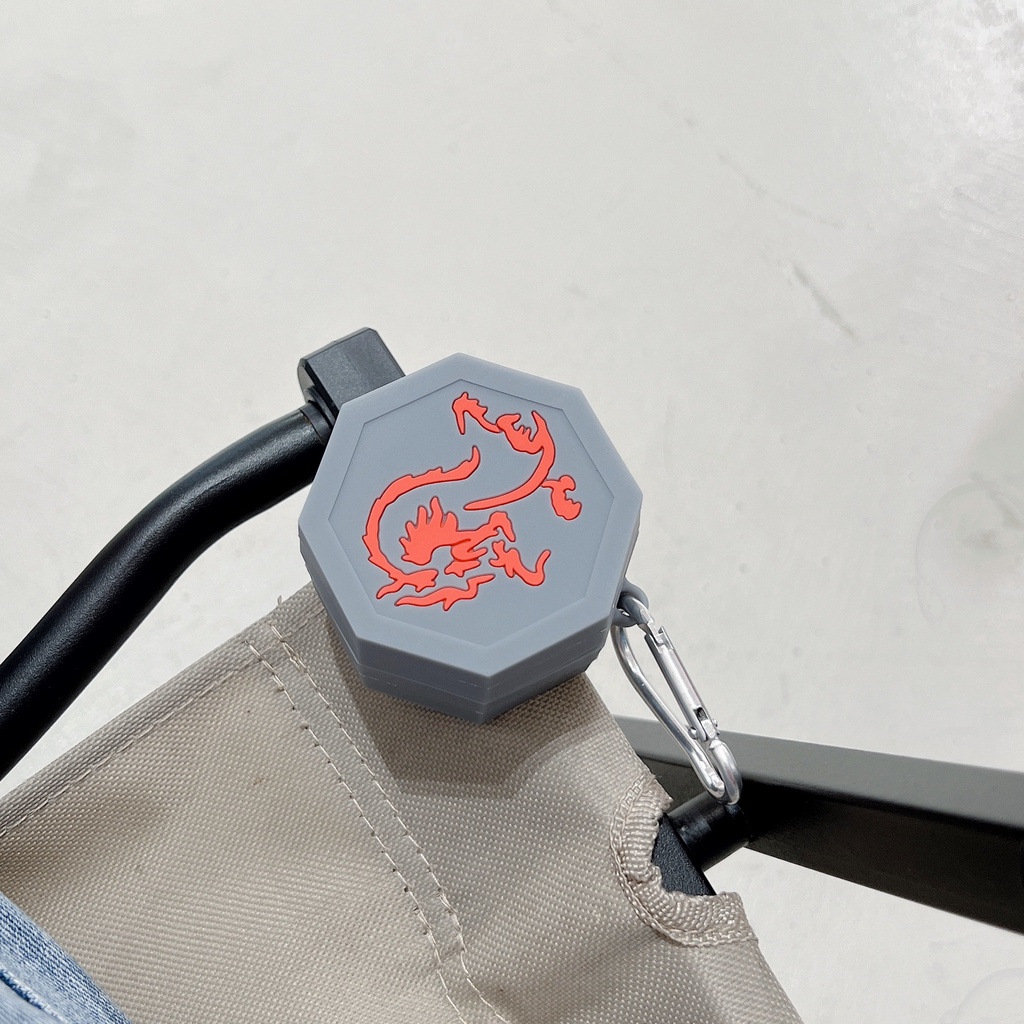 Vỏ Bảo Vệ Hộp Sạc Tai Nghe bluetooth Không Dây Samsung Galaxy Buds Live / Buds 2 / Buds Pro / Buds 2 Pro Bằng Silicon Mềm Hình Rồng 3D