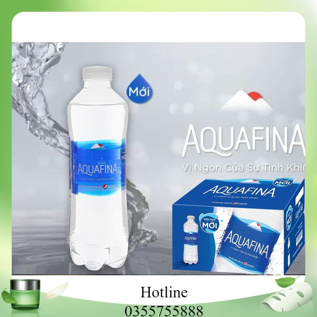 Nước suối AQuaFina chai 500ml