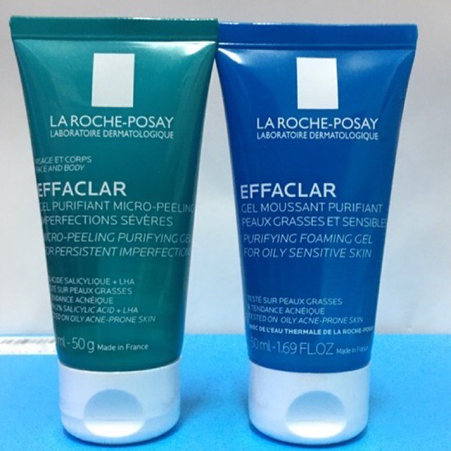 Sữa rửa mặt La Roche Posay Gel cho da dầu mụn 50ml, 400ml