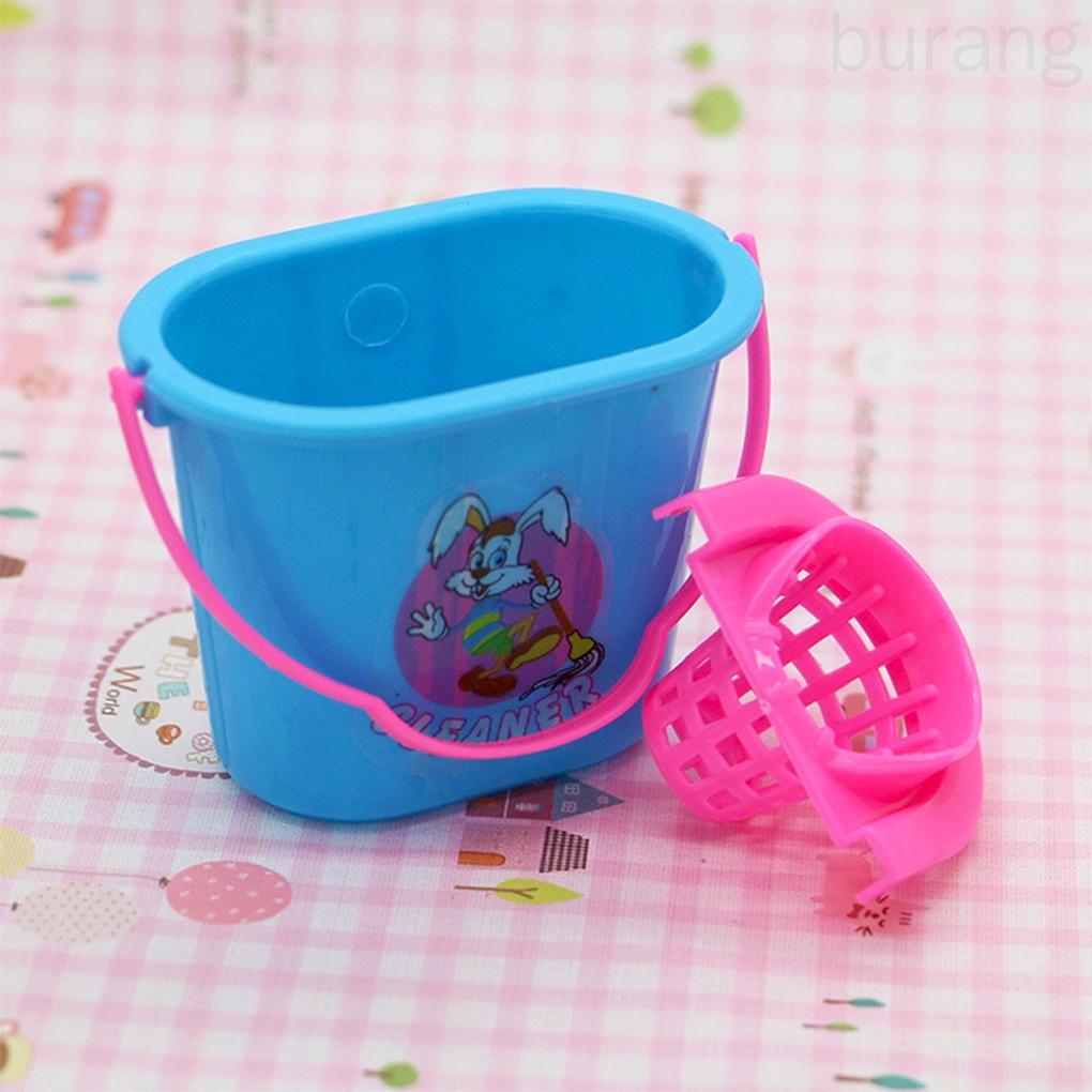 Set 9 món đồ chơi dọn dẹp nhà cửa xinh xắn dễ thương cho bé