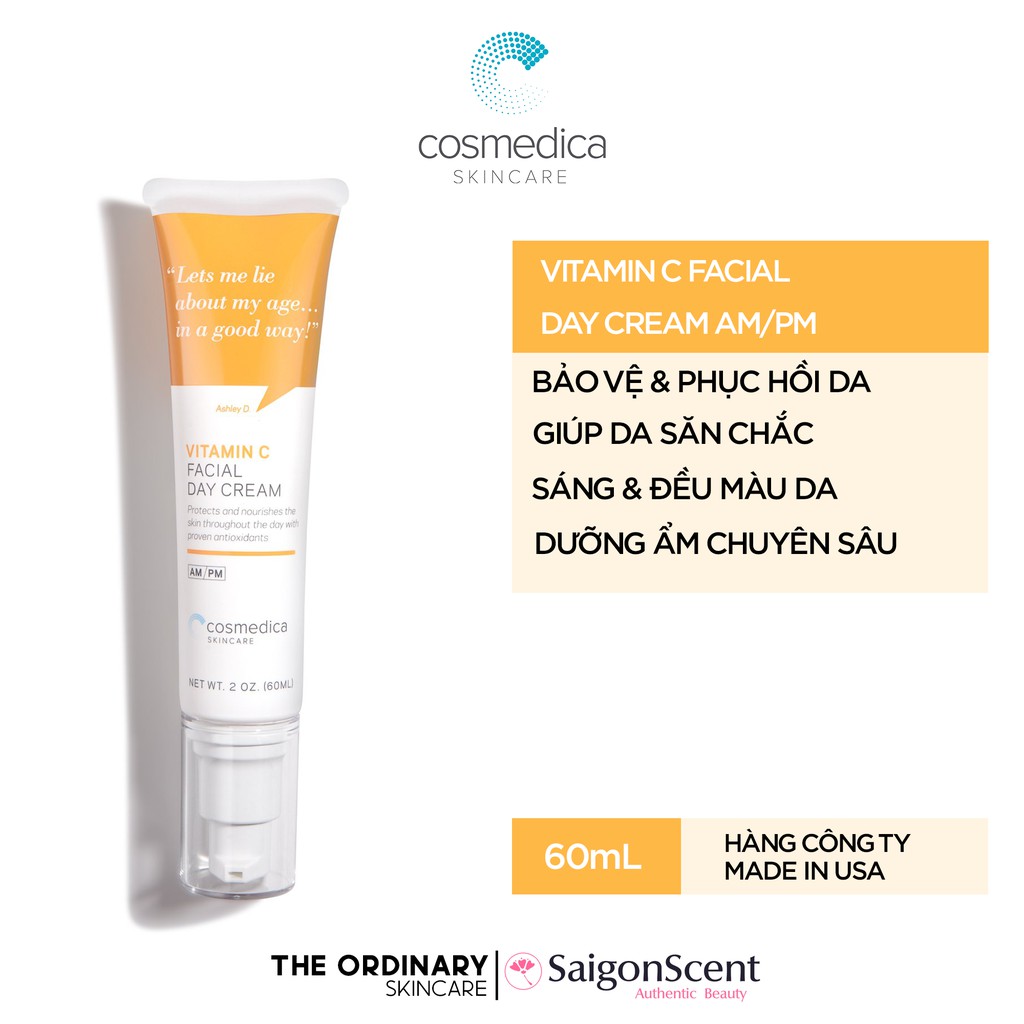 cosmedica vitamin c facial day cream