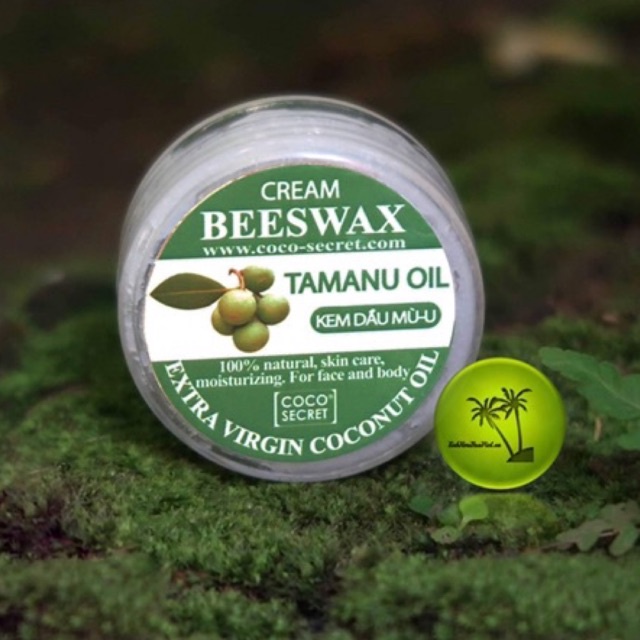 Kem Dưỡng ẩm Ban Đêm Mù-U Dầu Dừa Sáp Ong Vitamin E 20g