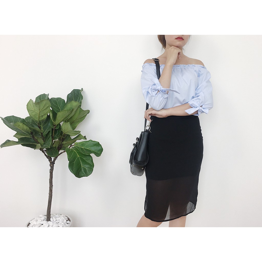 Chân váy suông 2 lớp - Thiế kế bởi Bazzi Fashion | BigBuy360 - bigbuy360.vn