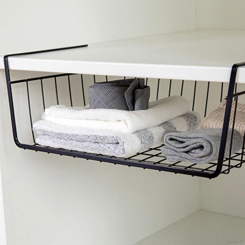 Giá đỡ gắn dưới bàn/ngăn tủ dùng để đựng đồ trong phòng tắm/nhà bếp đa năng