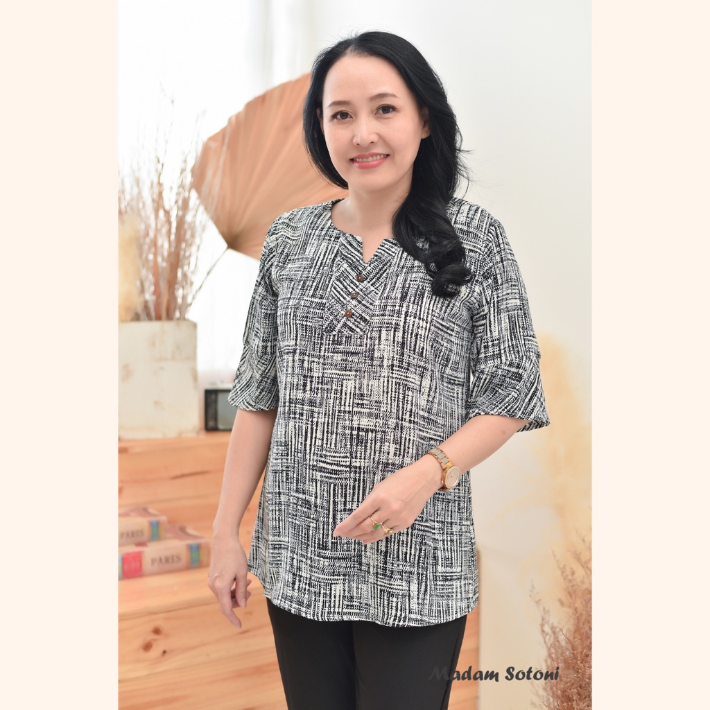 Madam Sotoni - Thời trang trung niên - Áo kiểu nữ trung niên - MGCVX156
