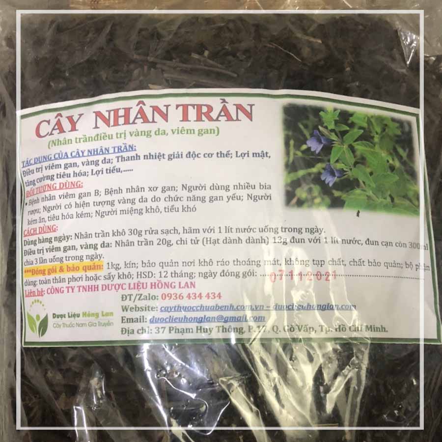 Cây Nhân Trần bắc khô sạch - Hàng chính hãng