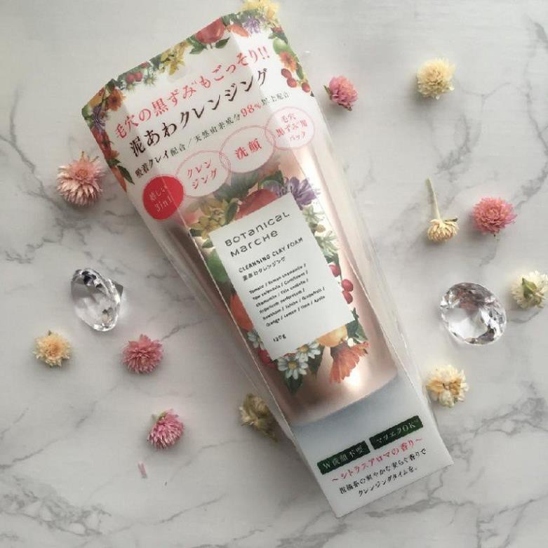 Sữa rửa mặt đất sét làm sạch sâu lỗ chân lông Botanical Marche 120gCHÍNH HÃNG khả năng làm sạch sâu khá đỉnh
