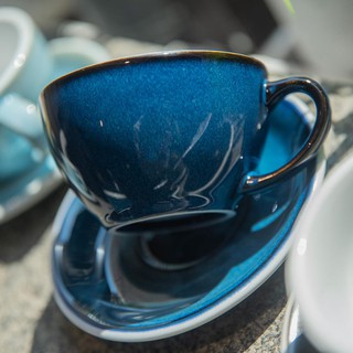 Ly Cà Phê Egg 250ml Cappuccino Cup & Saucer (Màu Potters) - Loveramics