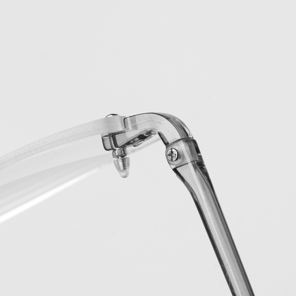 Kính mắt gọng kim loại trong suốt gọn nhẹ 1.00~4.0