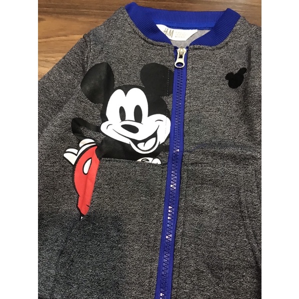 Bộ nỉ micky xuất bé trai