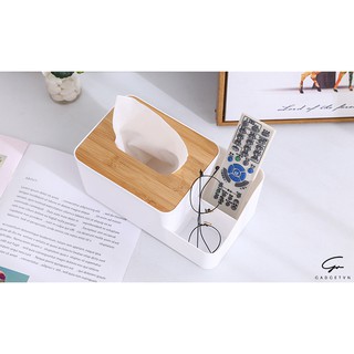 Hộp giấy nắp gỗ New