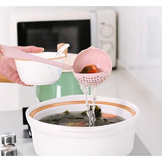 [Siêu rẻ] Muỗng Múc Canh Lúa Mạch - Lúa Mì 2 Trong 1