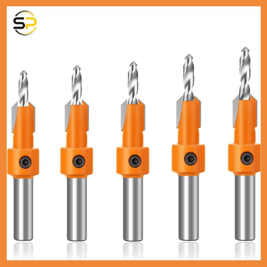 Countersink Drill Bit Set Wood Hole Drill Bit Timber Wood Working Drill Bits