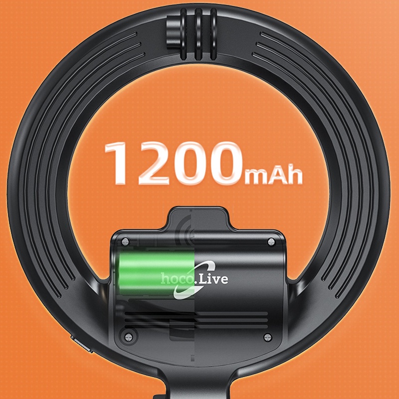 Vòng Đèn Led HOCO LV03 Plus Kèm Giá Đỡ 3 Chân Cho Chụp Ảnh Selfie