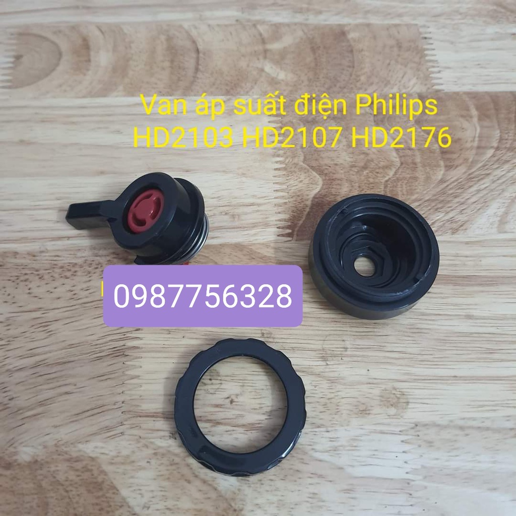 PHỤ KIỆN CHÍNH HÃNG - Van áp suất điện, gioăng chính, gioăng phụ, van phụ nồi áp suất Philips HD2103 HD2107 HD2176