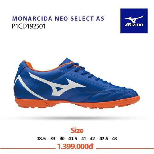 Giày Đá Bóng Mizuno MONARCIDA NEO SELECT AS