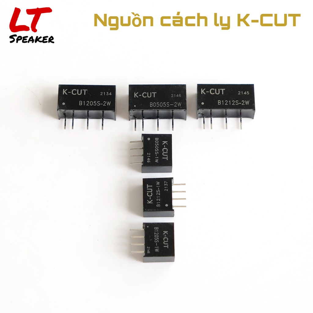 Cách ly nguồn giảm nhiễu sôi loa B0505S B1205S B1212S 1W 2W - DIY loa Bluetooth