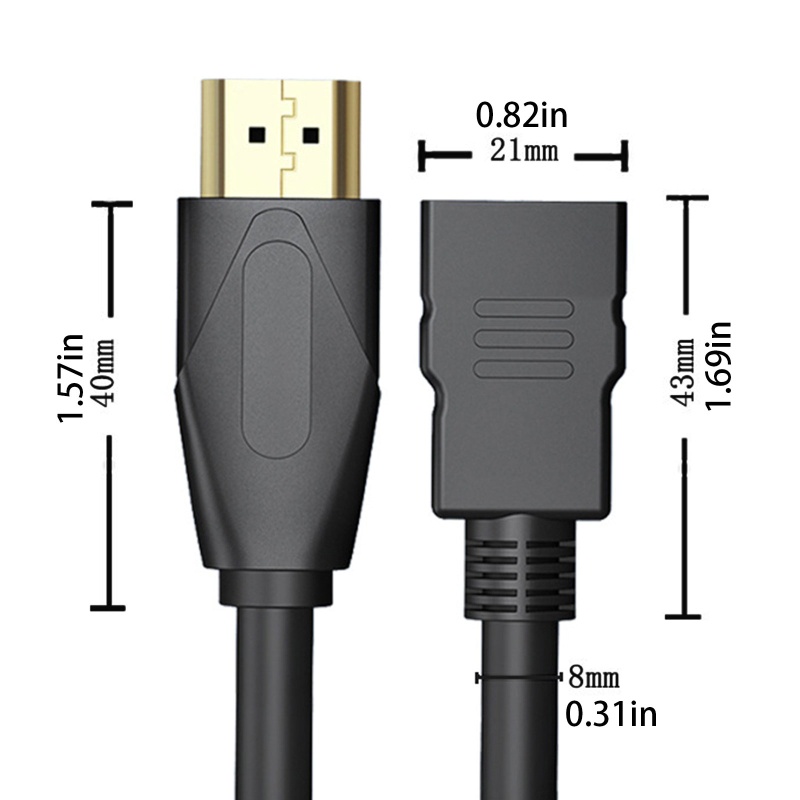 Cáp Chuyển Đổi Nhanh Mạ Vàng Từ Đầu Cắm Sang Cổng Cắm Chuyên Dụng