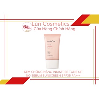 [ NEW 2019 ] KEM CHỐNG NẮNG INNISFREE TONE UP NO SEBUM SUNSCREEN SPF50 PA+++