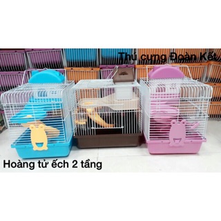 Lồng hamster hoàng tử ếch 2 tầng