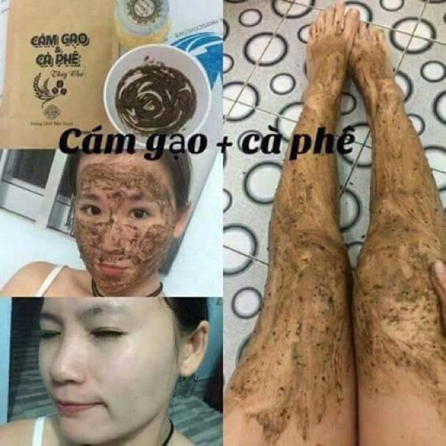 cám gạo cà phê mỡ trăn