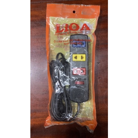 Ổ cắm Lioa 3TS3M hàng chính hãng dây đồng 100%