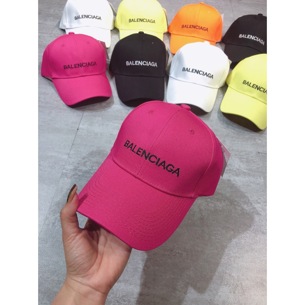 Nón kết mũ lưỡi trai nam nữ BALENCIA 100% contton freesize,unisex thời trang,trending