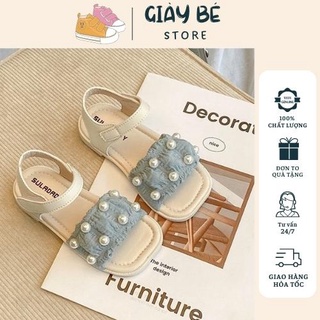 Dép sandal bé gái siêu xinh, Dép quai hậu cho bé êm chân giúp bé tập đi