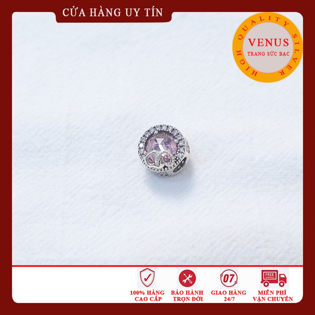 [Hàng cao cấp] Bộ sưu tập charm màu hồng- Mã san phẩm VENUSHH