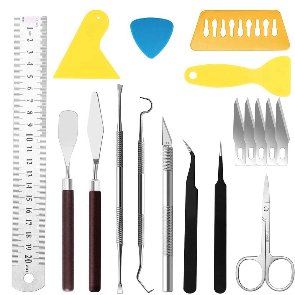 Bộ Dụng Cụ Kéo Cắt Giấy Vinyl / Thiệp Thủ Công