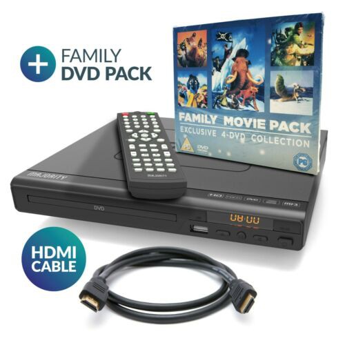 Đầu đọc đĩa DVD đa phương tiện với 1 cổng HDMI + 4 DVD chất lượng cao