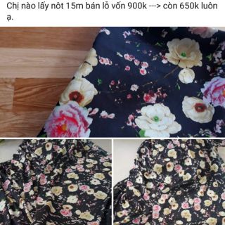 Lụa cát 3d co giãn