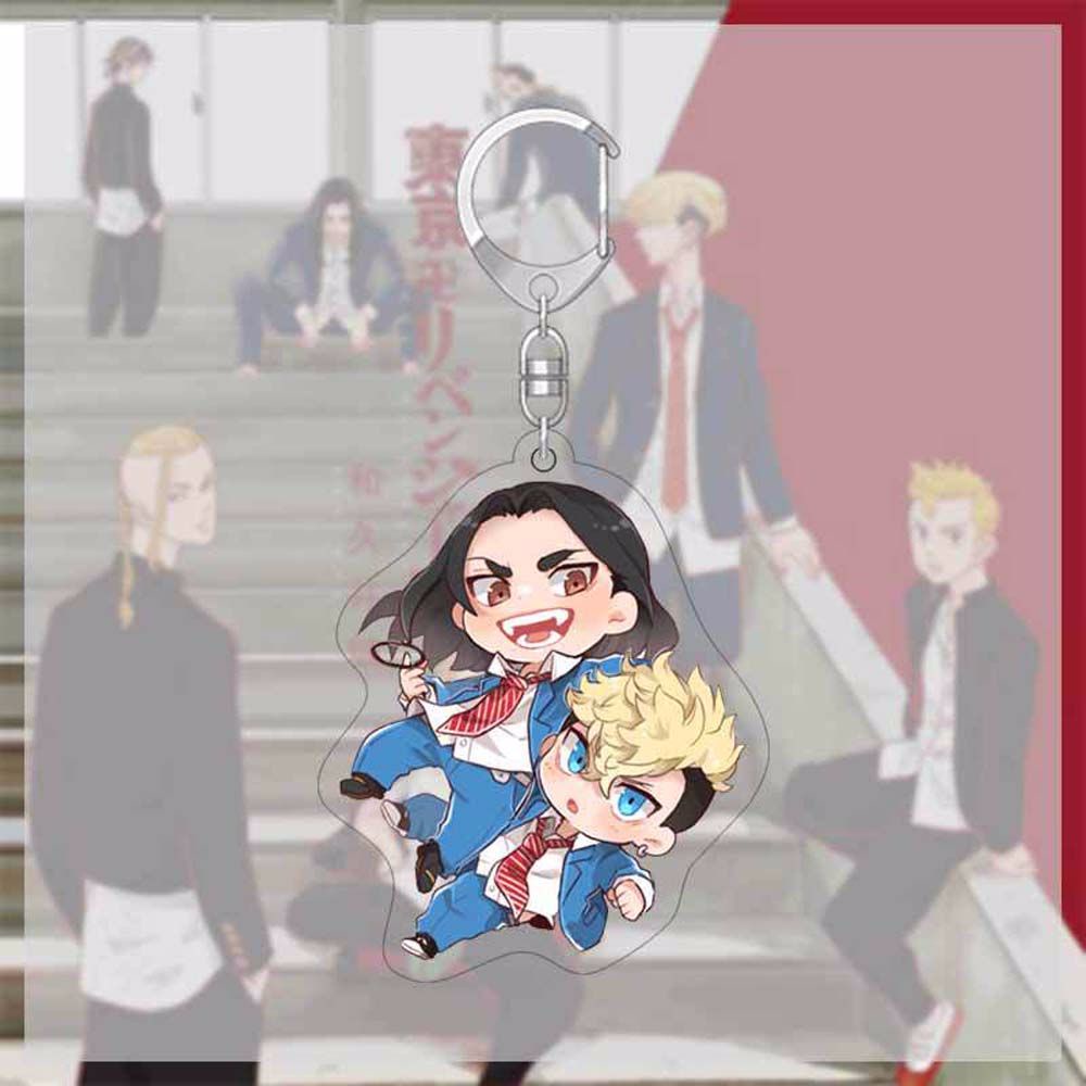 Móc Khóa Họa Tiết Nhân Vật Trong Anime Tokyo Revengers Dễ Thương