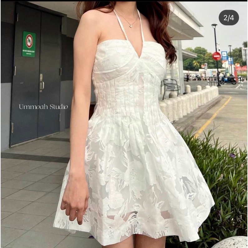 ĐẦM HOA NỔI DÂY YẾM RÚT NGỰC CHIẾT EO