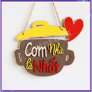 Bảng gỗ trang trí phòng bếp - hcmbm1