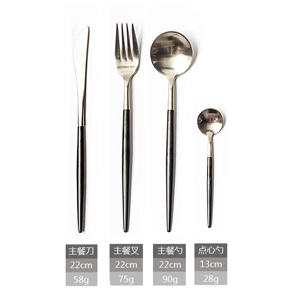 Bộ đồ ăn bằng thép không gỉ 304 cao cấp