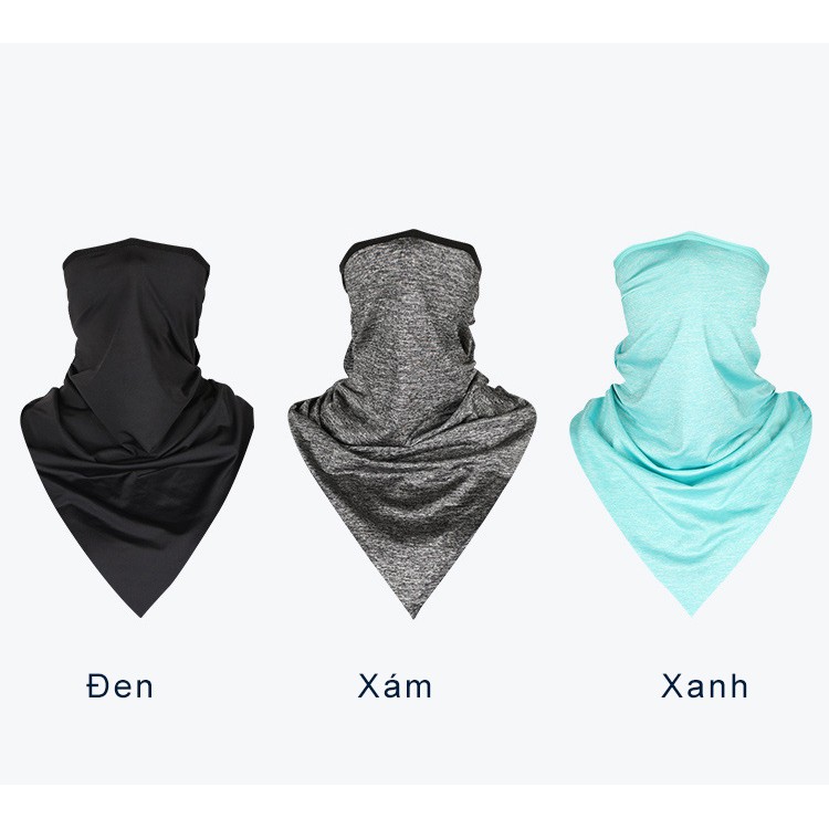 Khăn khẩu trang chống nắng turban đa năng cho hoạt động dã ngoại du lịch phượt