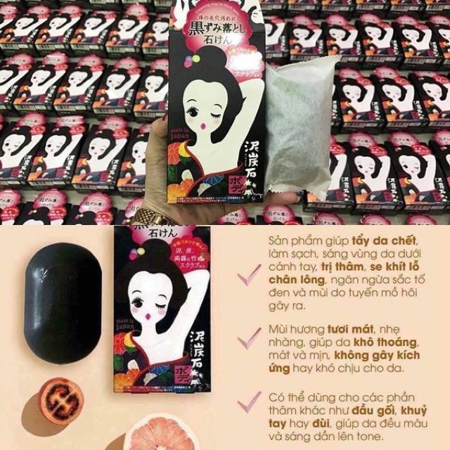 Xà phòng giảm thâm nách Pelican Nhật Bản 100g | BigBuy360 - bigbuy360.vn