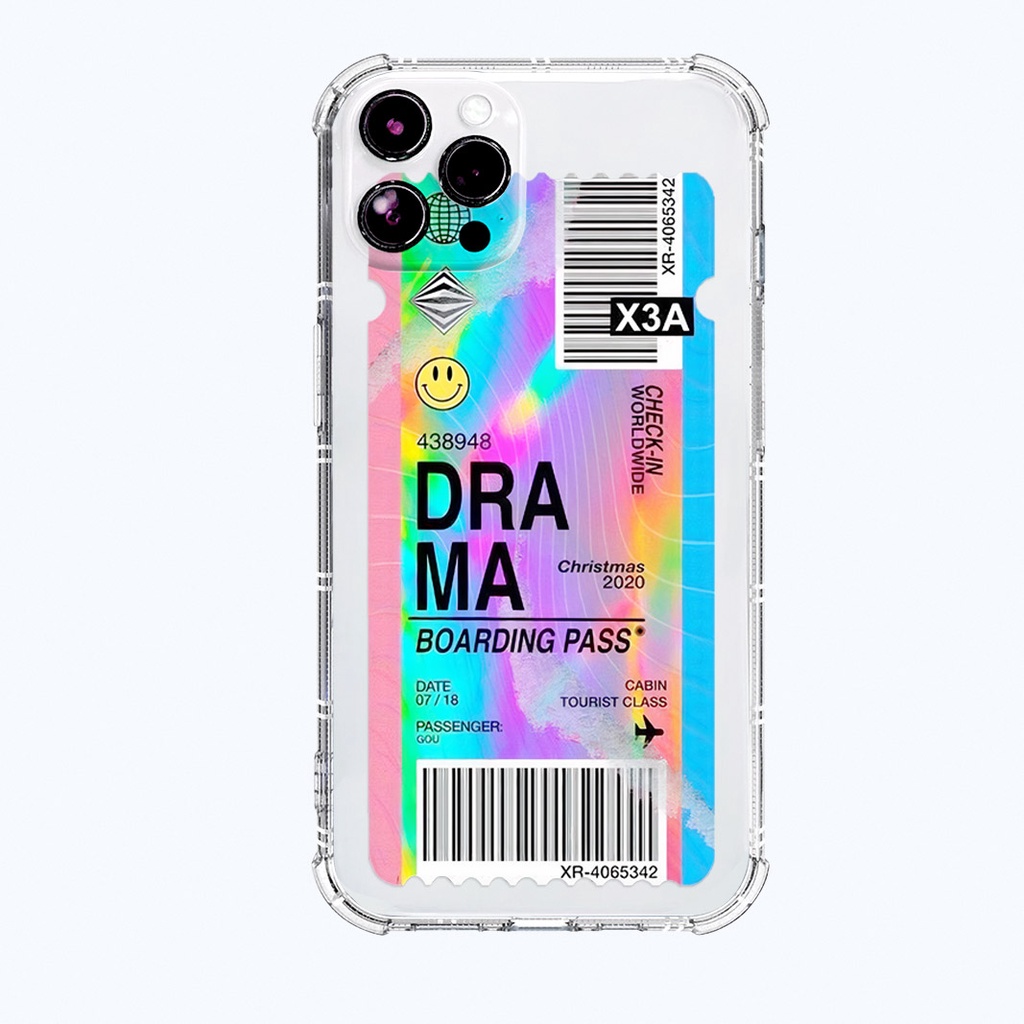 Ốp lưng iphone trong chống sốc vé máy bay cho iphone 14 13 pro max 11 12 pro max mini x xr xs max 6 s 7 8 plus