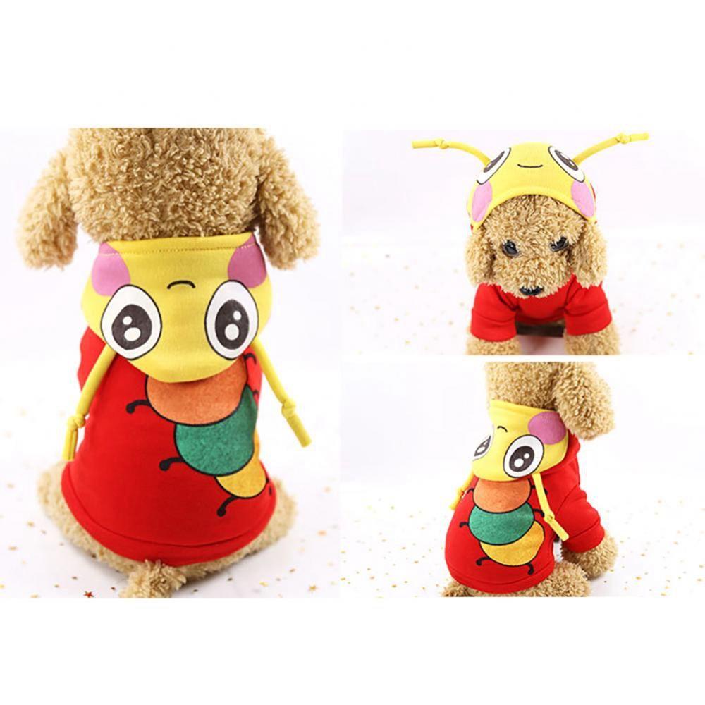 Áo Hoodie In HoạT HìNh Dễ Thương Cho Thú Cưng