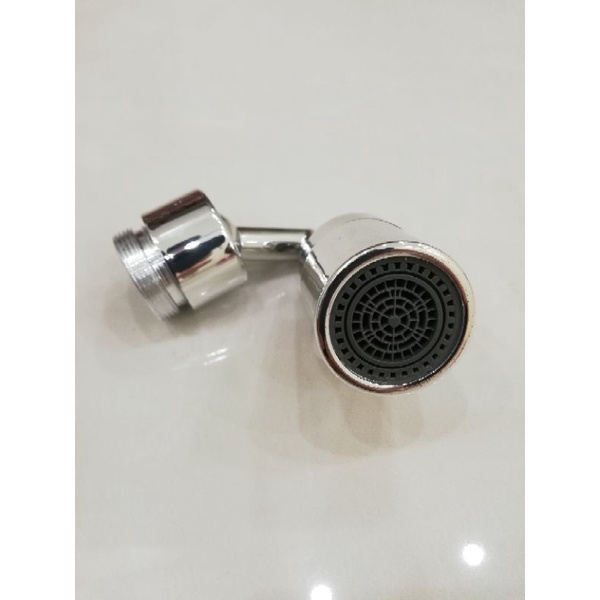 Nối vòi bồn rửa lavabo thông minh điều hướng 720°, 2 chế độ xả