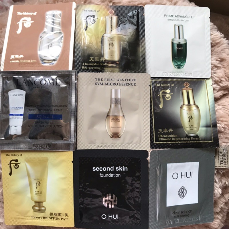 Gói Dưỡng Da Dùng Thử Chăm Sóc Toàn Diện Tái Sinh Chống Lão Hoá Ohui date 2024